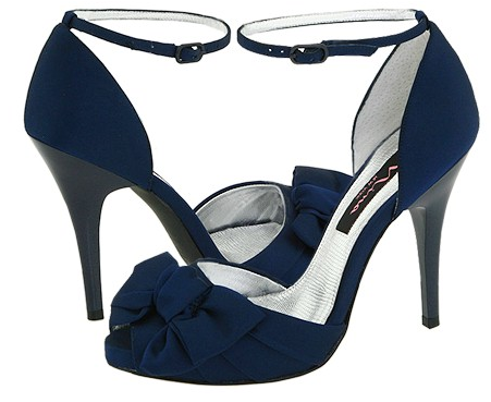 navy blue wedding shoes low heel